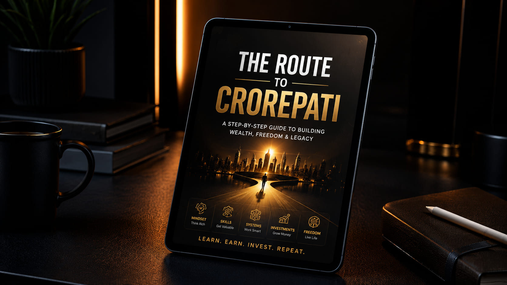 E-Book Cover Mockup