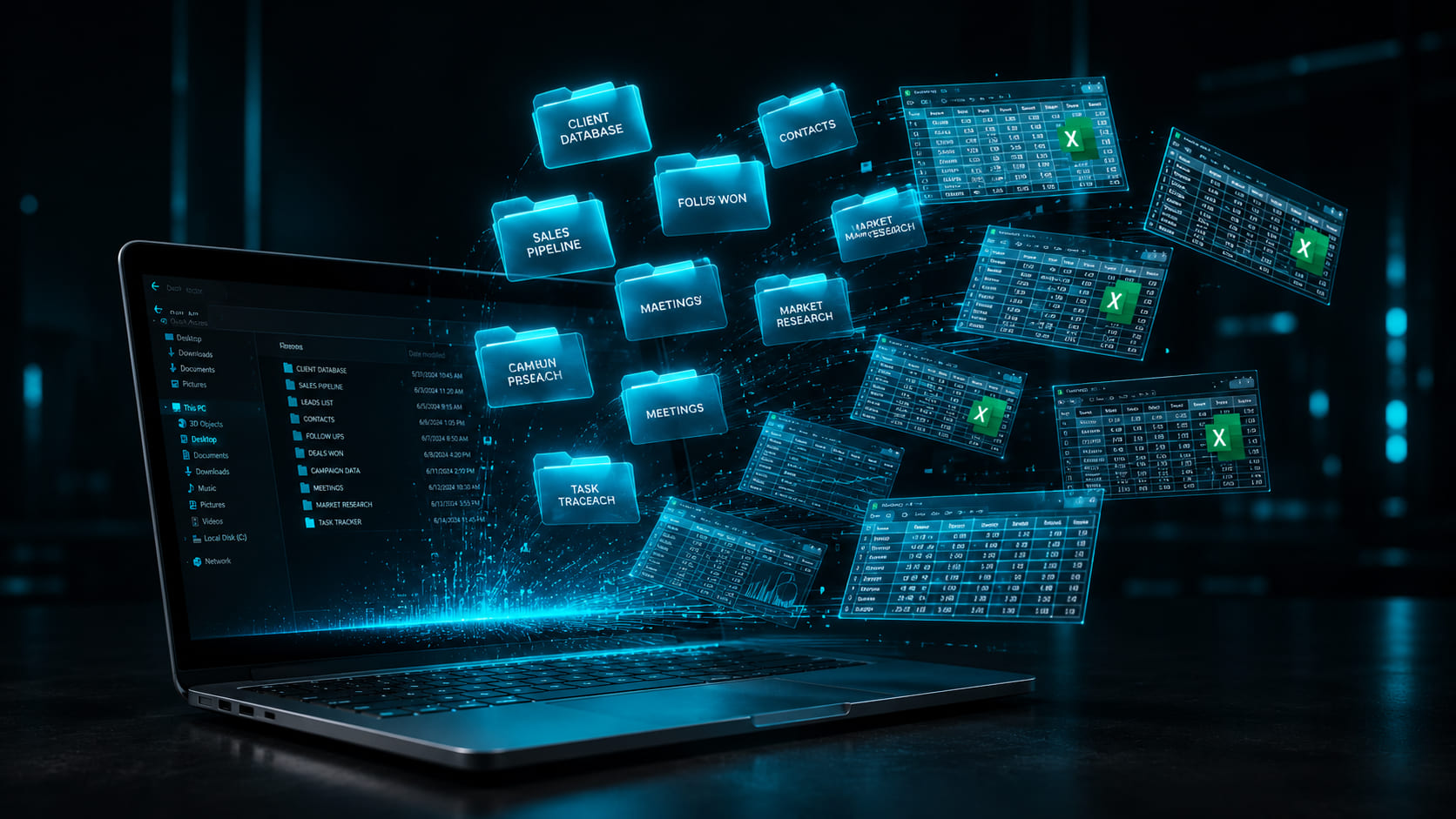 Multiple Excel Files Preview